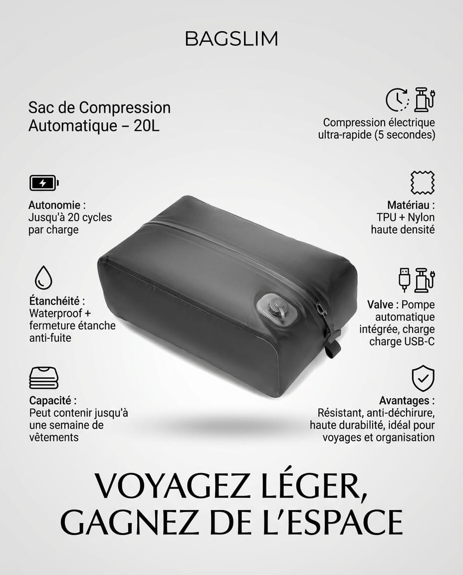 5 astuces pour voyager léger même avec beaucoup d'affaires - BagSlim