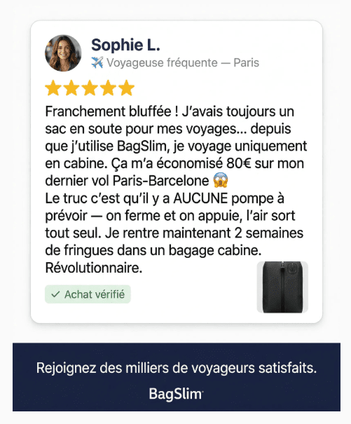 Ce que les premiers retours clients nous ont appris sur BagSlim - BagSlim