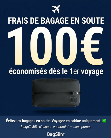 Comment éviter les frais de bagage supplémentaire en avion - BagSlim