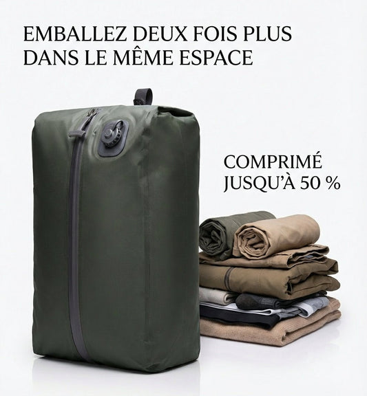 Comment gagner 50% de place dans sa valise sans effort - BagSlim