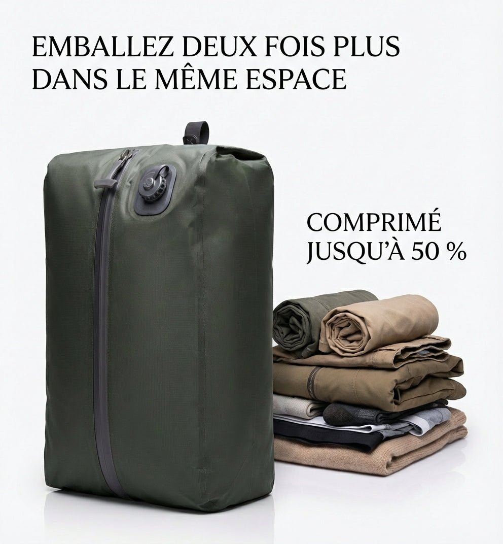 Comment gagner 50% de place dans sa valise sans effort - BagSlim