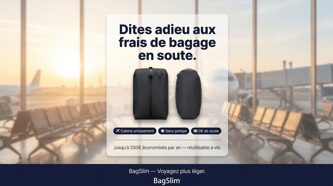 Dimensions bagage cabine 2026 : toutes les compagnies aériennes comparées - BagSlim