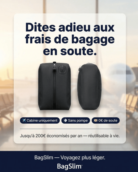 Frais de bagage Ryanair 2026 : comment les éviter complètement - BagSlim