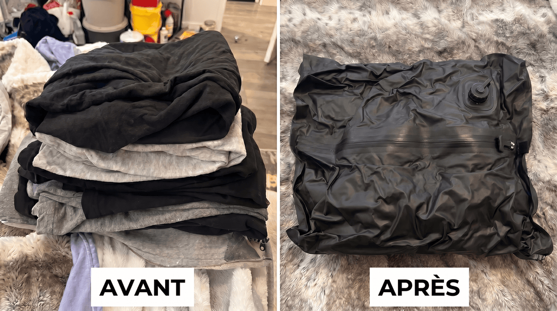 Meilleur sac de compression voyage 2026 : comparatif complet - BagSlim