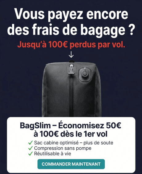 Sac de compression automatique : est-ce rentable par rapport aux frais de soute ? - BagSlim