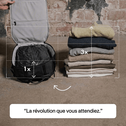 Sac de compression voyage Bagslim - BagSlim - Nom du produit - caractéristique principale - marqueproduct_title - rangement bagage | BagSlim