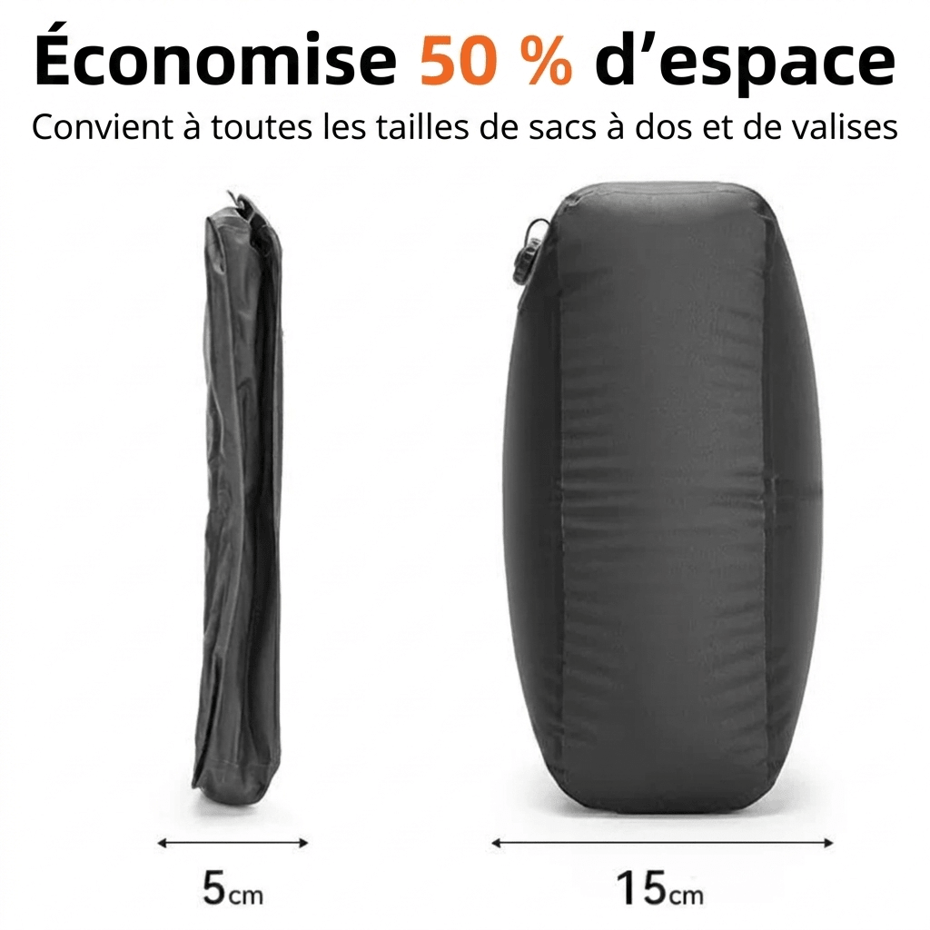 Sac de compression voyage : Gagnez 50% d'espace en 5 secondes - BagSlim - Nom du produit - caractéristique principale - marqueproduct_title - rangement bagage | BagSlim
